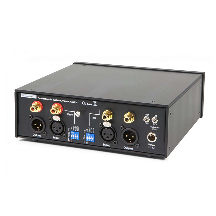 Phono Stage Pro-Ject PHONO BOX RS (UNI) Black - img.1