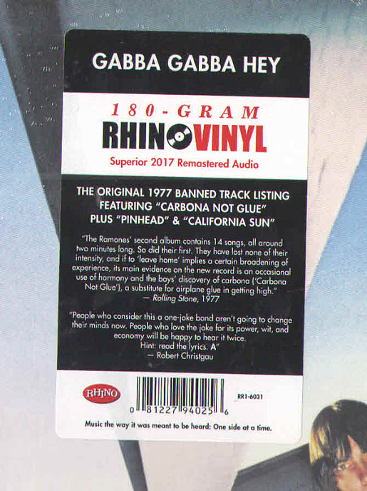 Vinyl Record Ramones - Leave Home - img.1