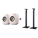 Kit KEF LSX II Mineral White + KEF S1 Floor Stand Grey - img.0