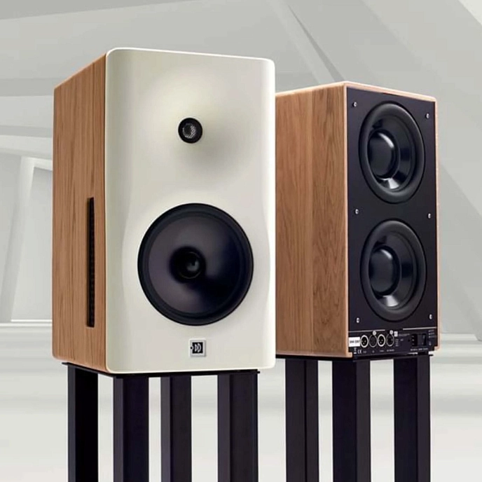 Bookshelf speakers Dutch & Dutch 8c Speaker White & Natural (pair) - img.12