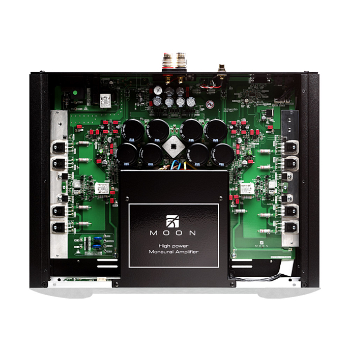 Power Amp Moon by Simaudio 400M Silver Black - img.1