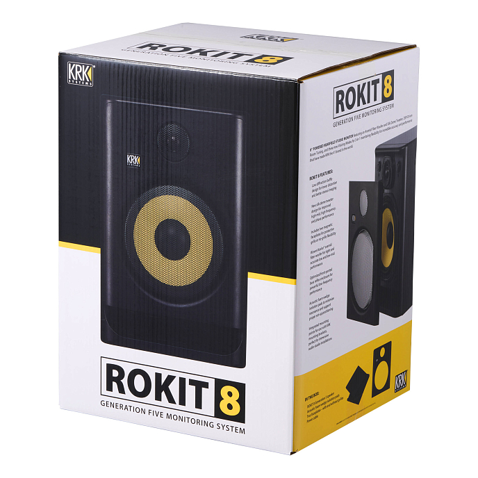 Studio monitor KRK RP8G5 Black - img.5