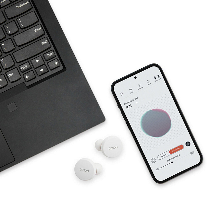 Wireless Headphones Denon PerL White - img.5