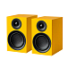 Bookshelf speakers Pro-Ject Speaker Box 5 E Carbon Satin Yellow - img.0