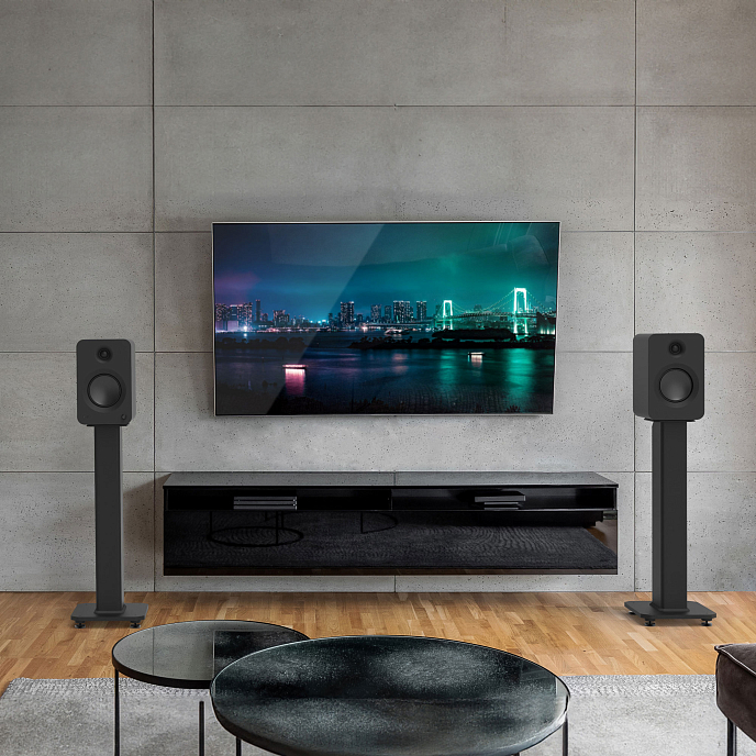 Bookshelf speakers Kanto Ren Matte Black - img.3