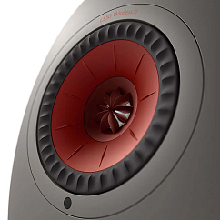 Bookshelf speakers KEF LS50 Wireless II Titanium Grey + KEF Kube 8B + KEF S2 Floor Stand