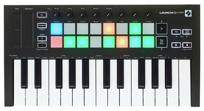 MIDI Keyboard Novation LaunchKey Mini MK3 Black - img.4