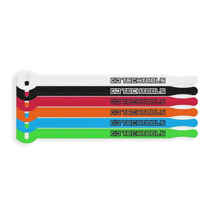 Adhesive tape DJTT Chroma Ties Multicolor 20 Pack - img.0