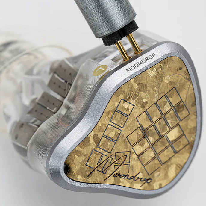 In-ear headphones MoonDrop Armature Art 24 Gold - img.2