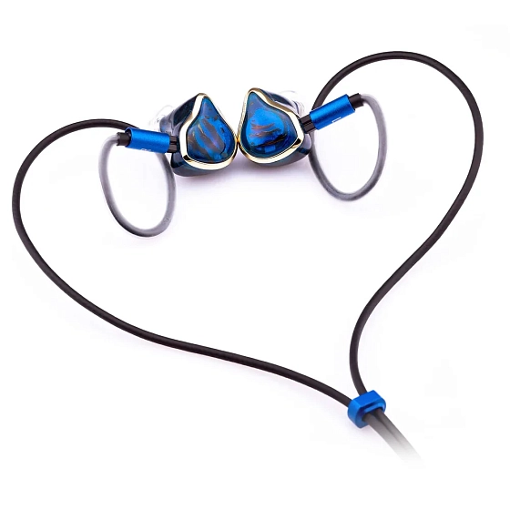 In-ear headphones Unique Melody MEST MKIII Universal blue 4.4 mm - img.0