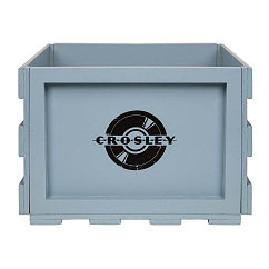 Vinyl Storage Box Crosley Record Storage Crate tourmaline