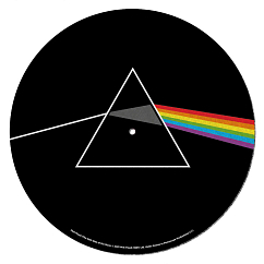Vinyl Accessory Pyramid Pink Floyd Darkside (12 Slipmat) Black