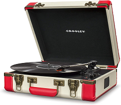 Turntable Crosley Deluxe Executive Bluetooth Out Red