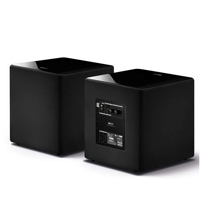 Bookshelf speakers KEF LS50 Wireless II Carbon Black + KEF Kube 8B + KEF S2 Floor Stand - img.12