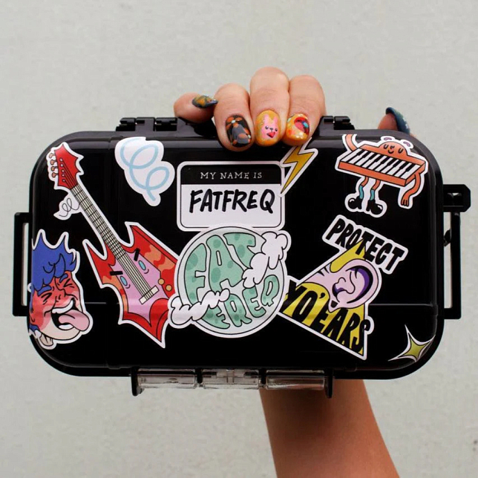 Headphone case FATfreq FATBOX Protective Case Black - img.3