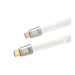 Cable ddHiFi TC19CC Silver USB-C - USB-C 45cm
