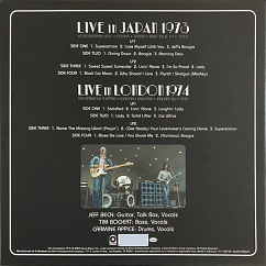 Box set Beck, Bogert & Appice - Live 1973 & 1974 (Boxset) - 4LP