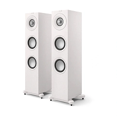 Speaker System KEF Q7 Meta Satin White (Pair) + VSSL MA.1 Black