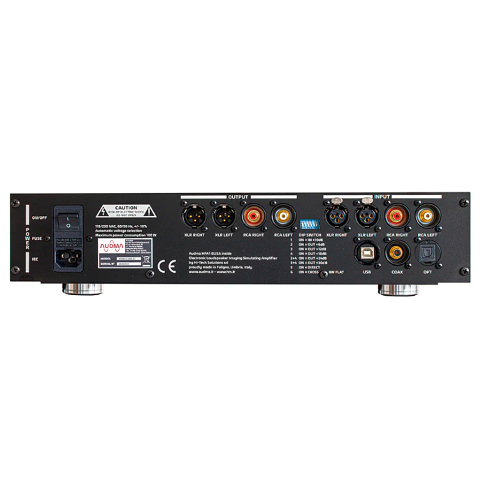 Headphone Amplifier Audma Maestro HPA 1 Luxury Edition Black - img.3