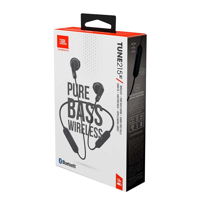 Wireless Headphones JBL Tune 215BT Black - img.5