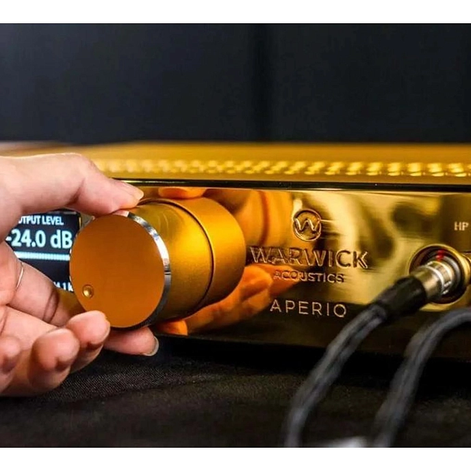 Headphone Amplifiers and DACs Warwick Acoustics Aperio Amplifier Gold - img.18