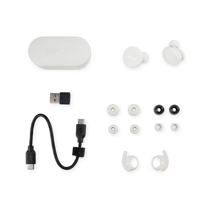 Wireless Headphones Denon PerL White - img.4