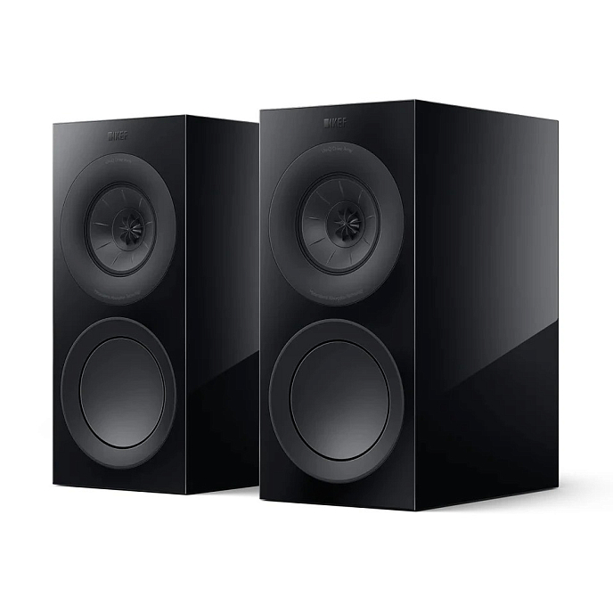 Bookshelf speakers KEF R3 Meta Black Gloss - img.0