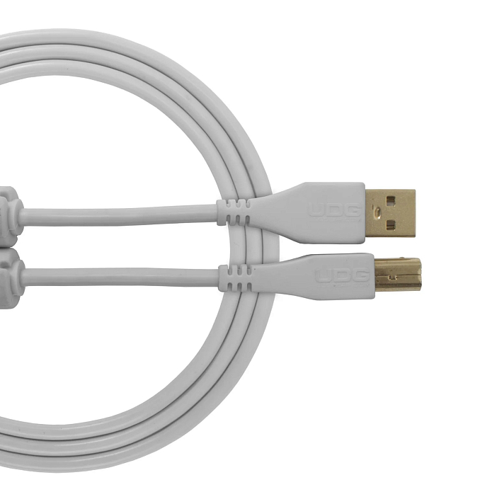 Cable UDG Ultimate Audio Cable USB-A - USB-B 2m White - img.0