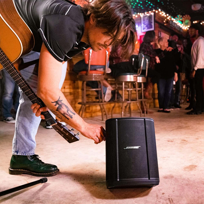 Portable speaker Bose S1 Pro + Portable Bluetooth Speaker System Black - img.8