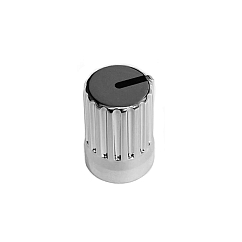 DJTT Chroma Caps Super Knob 90° (Plastic) Chrome Silver