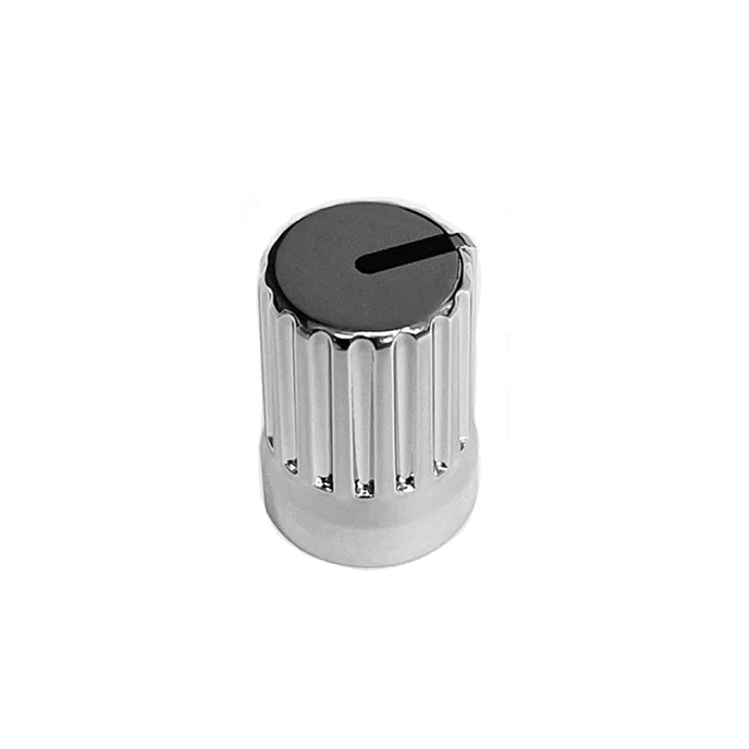 DJTT Chroma Caps Super Knob 90° (Plastic) Chrome Silver - img.0