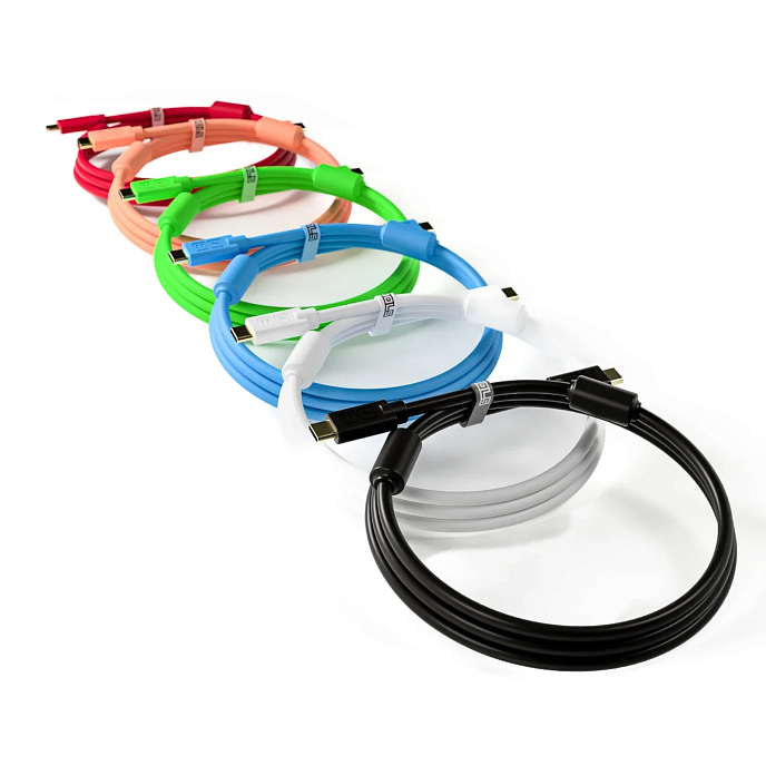 Cable DJTT Chroma Cables USB-C - USB-C Straight Red 2m - img.1