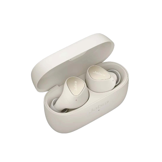 Wireless Headphones Jabra Elite 4 Light Beige - img.1