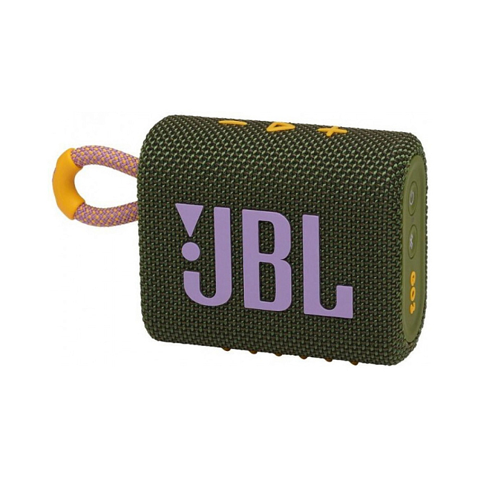 Portable speaker JBL Go 3 Green - img.3