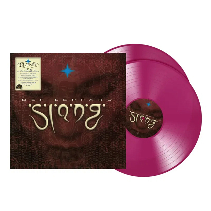 Vinyl Record Def Leppard - Slang (Magenta) (RSD26) - 2LP - img.1
