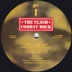 Vinyl Record The Clash - Combat Rock (180G/Remastered) LP