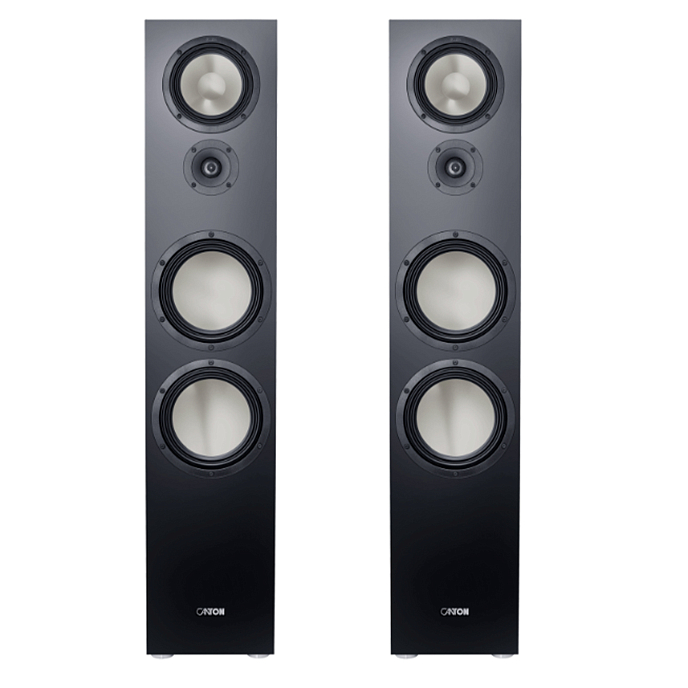 Floorstanding Speakers Canton GLE 100 Makassar (Pair) - img.0