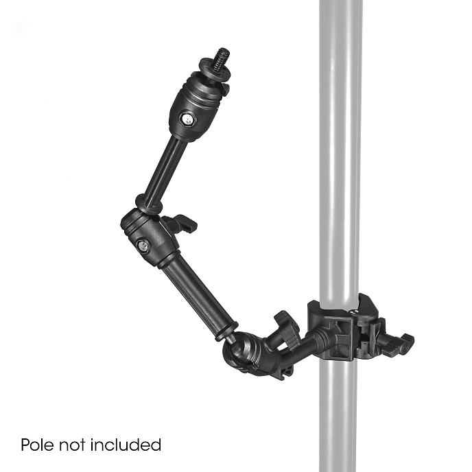 Microphone stand mount Gravity MA 3D A Black - img.2