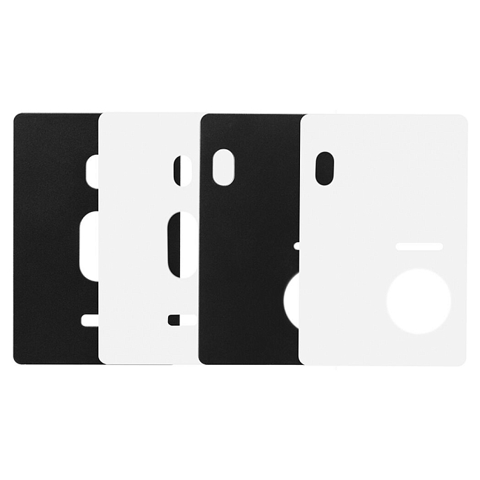 Microphone housing Austrian Audio MiCreator DIY Plates Studio Back White - img.0