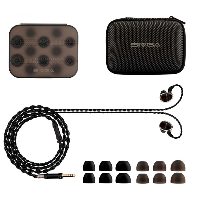 In-ear headphones Sivga Nightingale Black - img.6