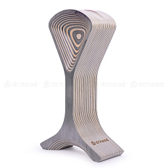 Headphone stand Dr.Head Under Wood Snowstorm 2 Natural Black