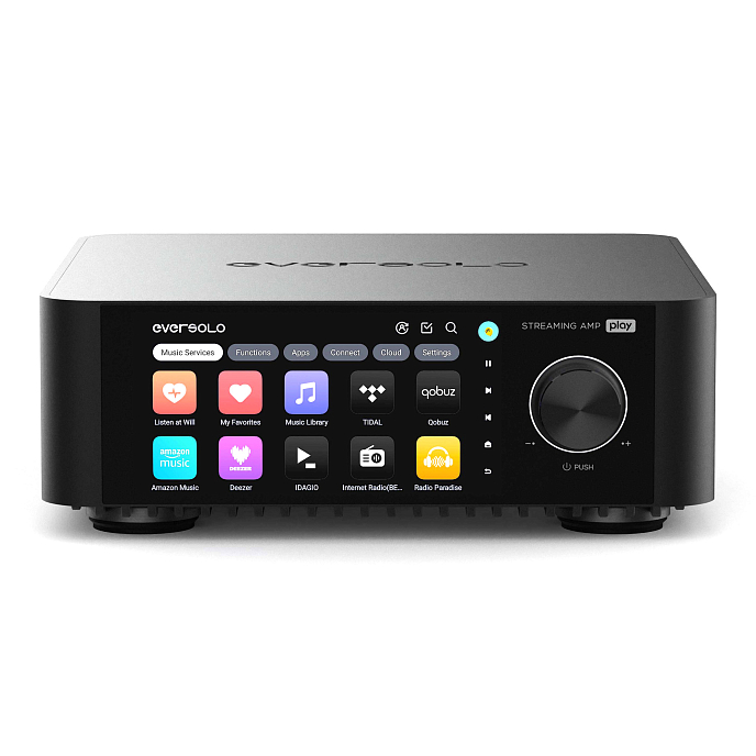 Network Audio Player Eversolo Play Black - img.0