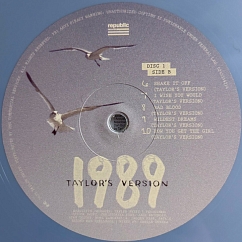 Vinyl Record Taylor Swift - 1989 (Taylors Version) (Crystal Skies Blue) - 2LP