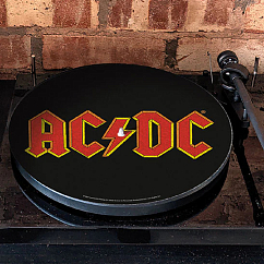 Vinyl Accessory Pyramid AC/DC Logo (12 Slipmat) Black