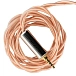 - img.0 Cable MoonDrop Violet II Transparent 2pin - 2.5mm 1.2m - img.0
