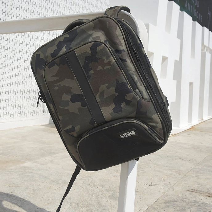 Backpack UDG Ultimate Backpack Slim Black Camo/Orange - img.1
