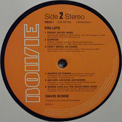 Vinyl Record Bowie - Pin Ups