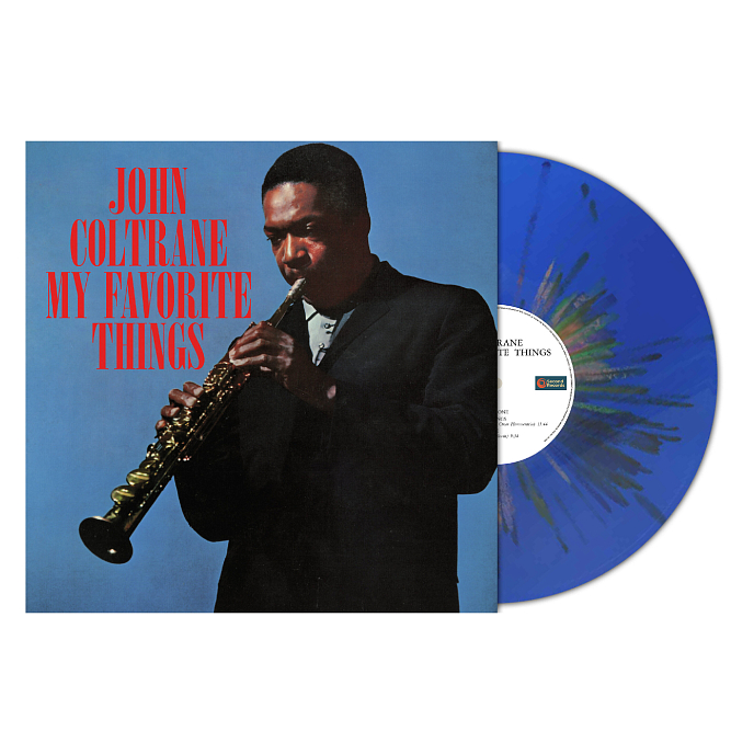 Vinyl Record John Coltrane - My Favourite Things (Blue Multicoloured Splatter) LP - img.0