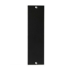 Plug Heritage Audio Blank Panel Series 500 Black