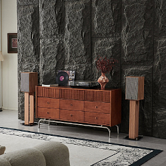 Speaker Stands NorStone Alva Plus Stand Light Oak